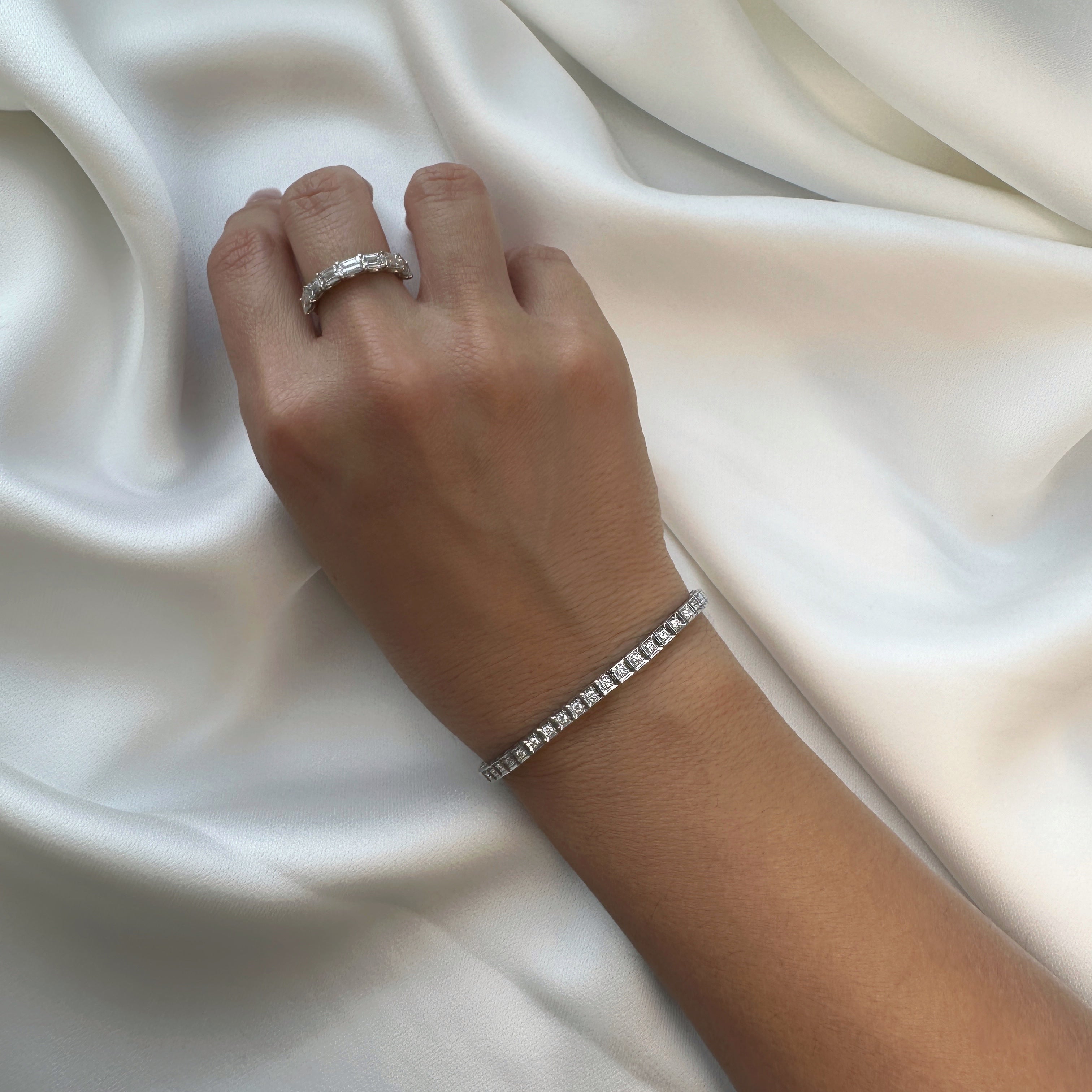 Chocolate Tennis Bracelet