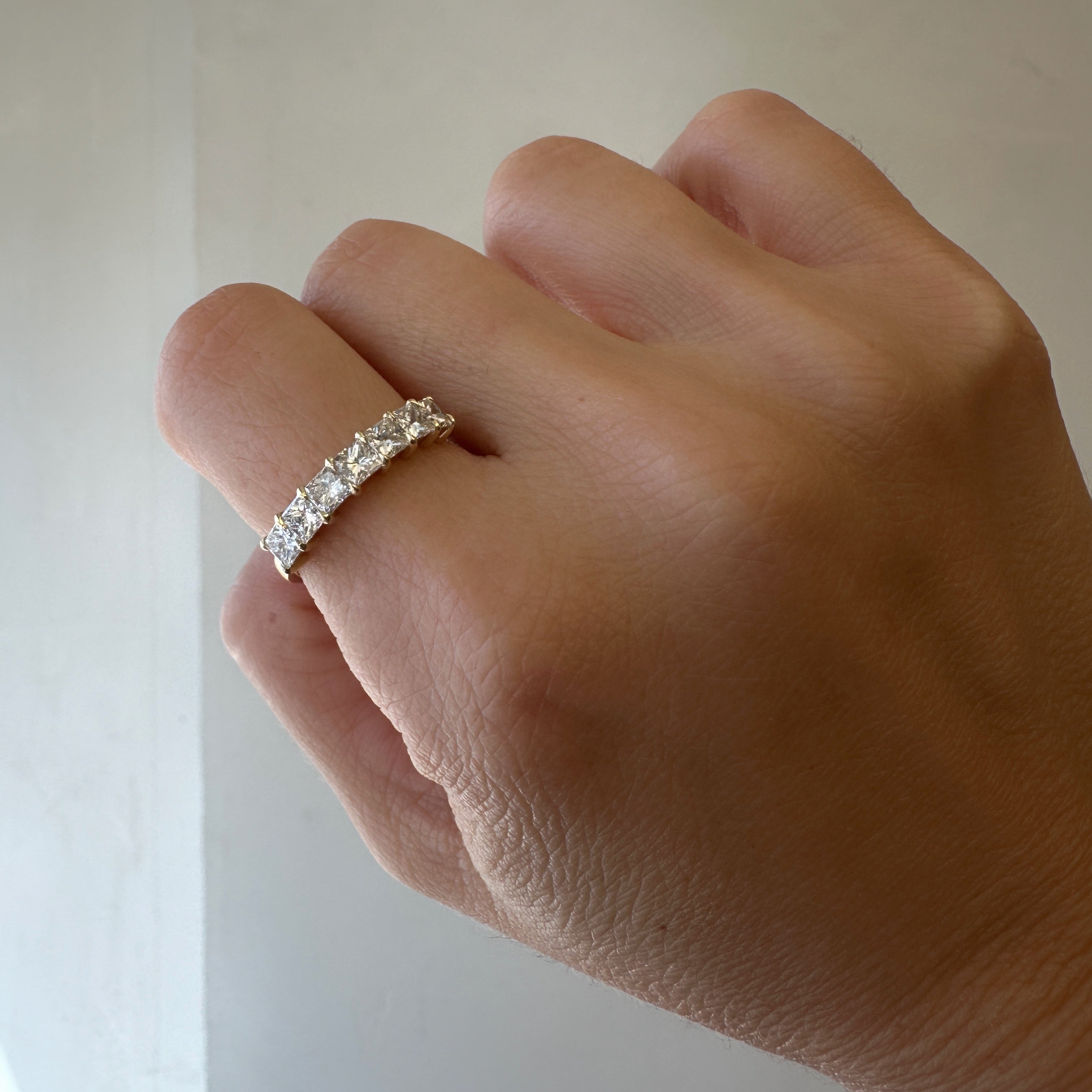 Seven Princess Cut Band