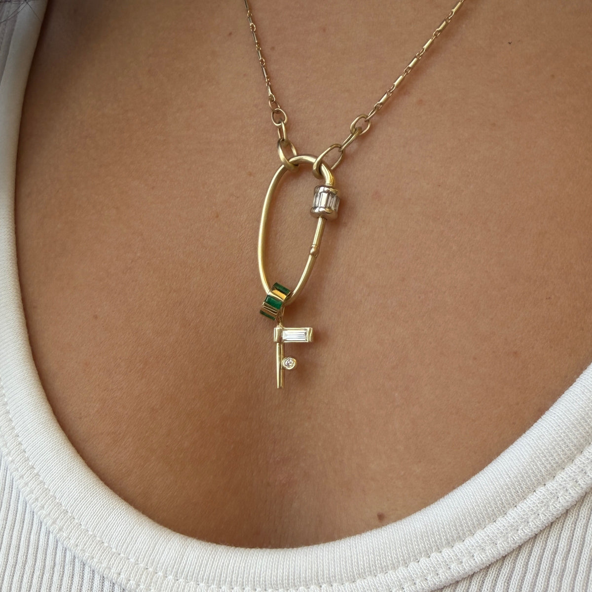 Large Colour Block Bead