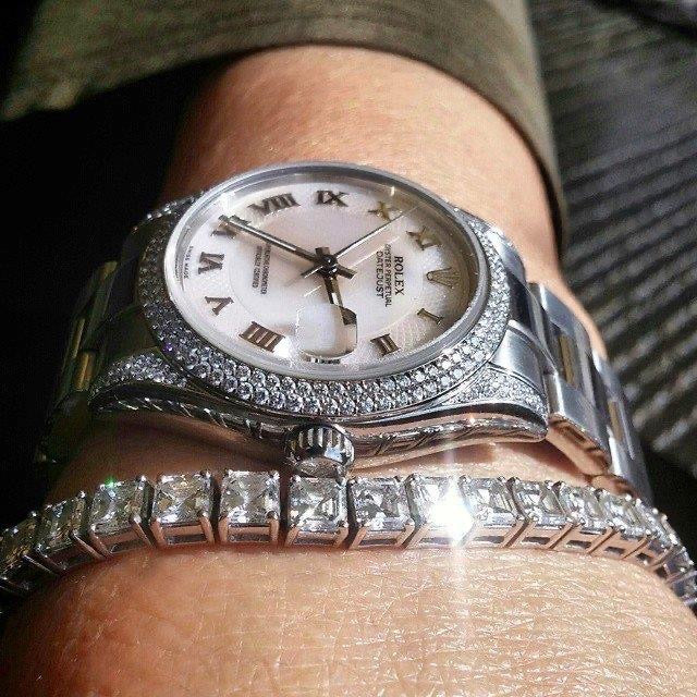 Asscher Cut Tennis Bracelet