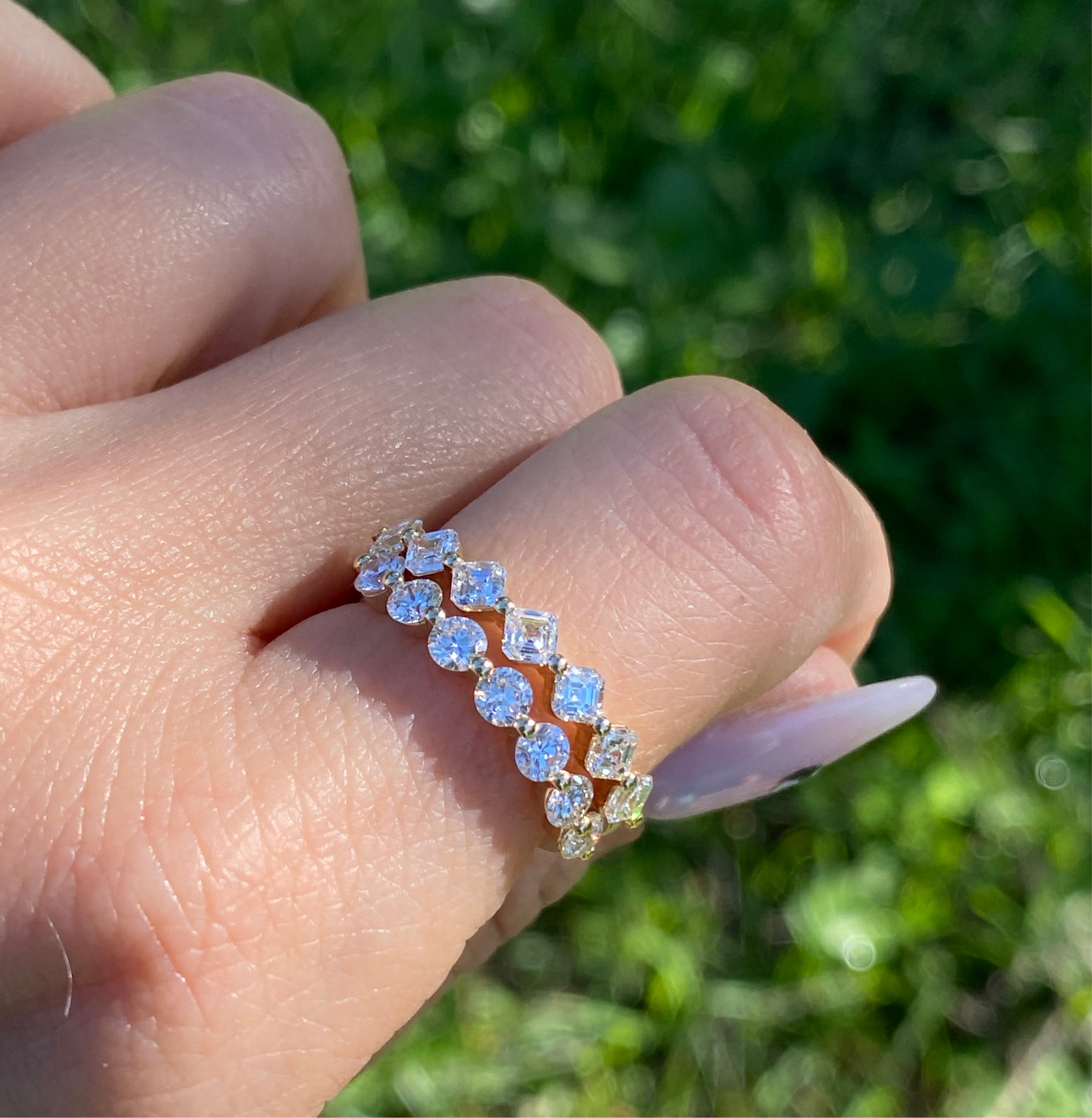 Asschers Kissing Ring