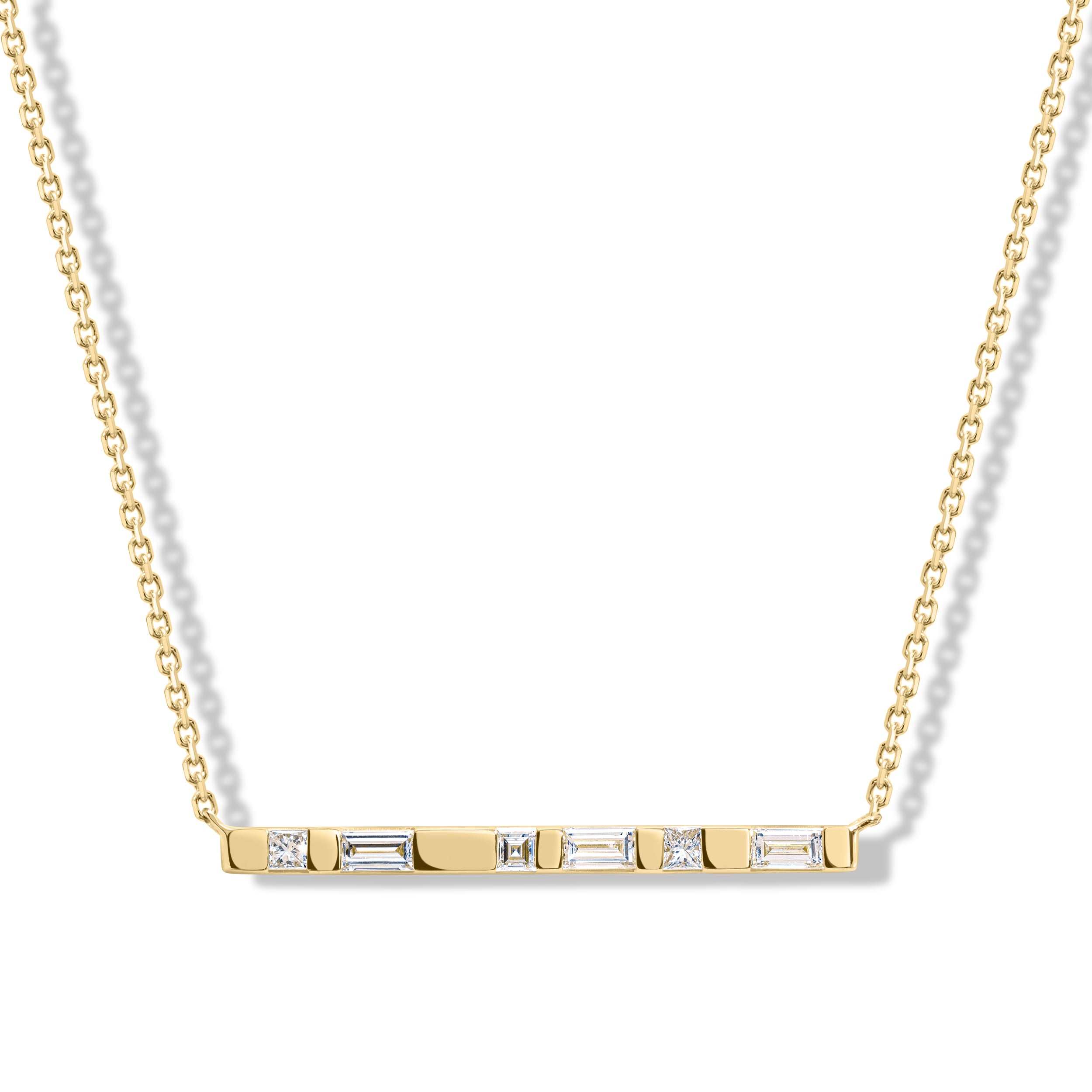 Step Bar Necklace