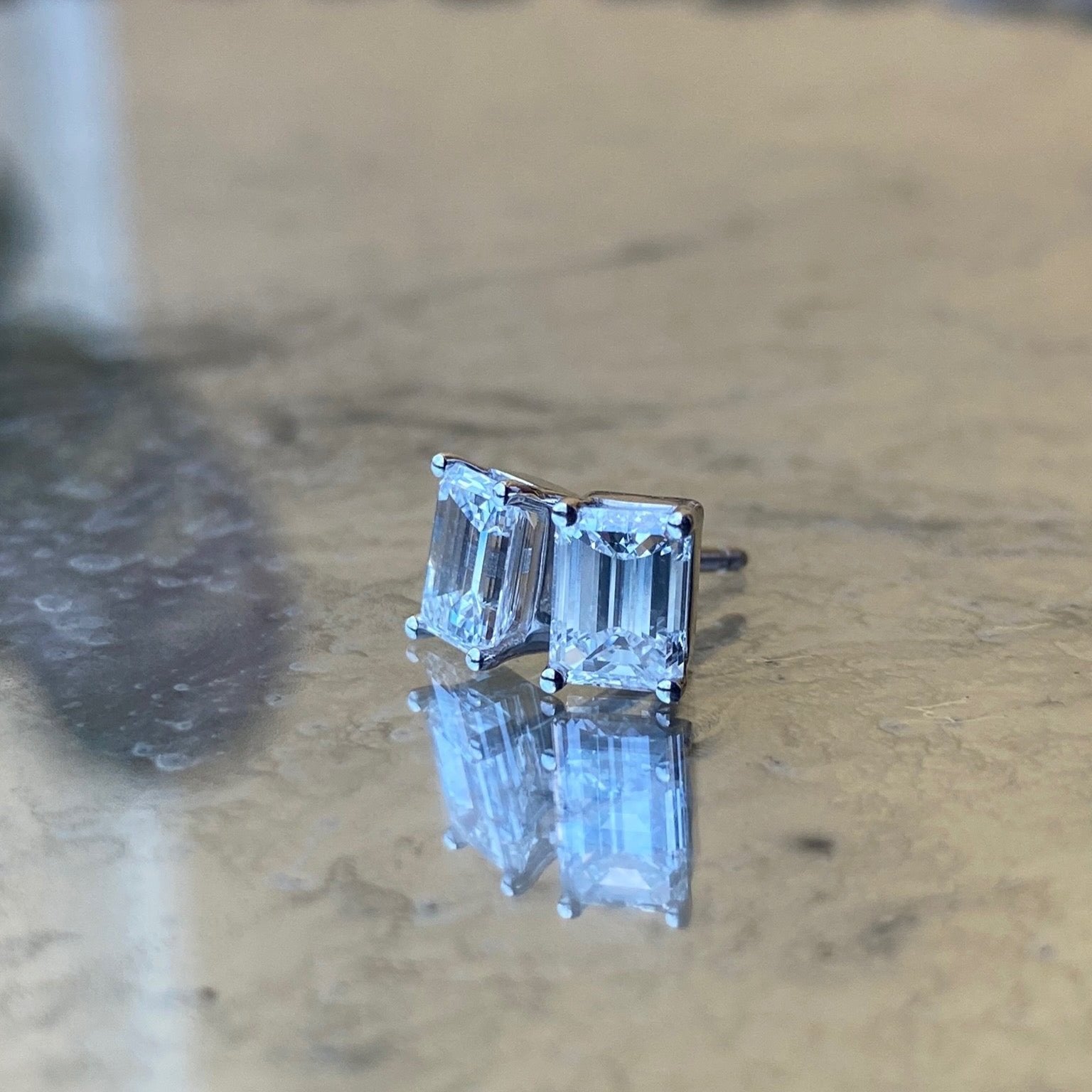 Emerald Studs