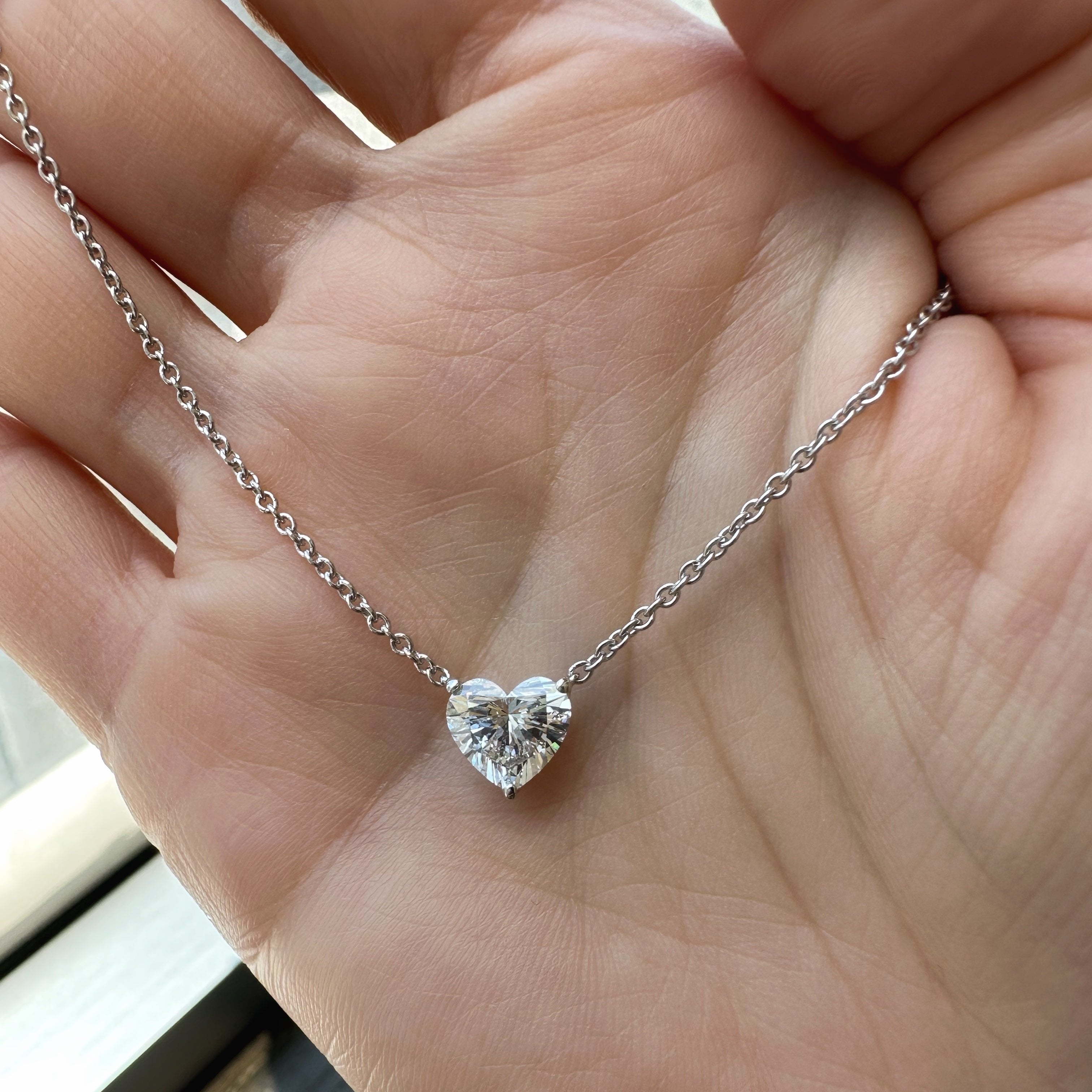 Heart Shaped Pendant | 1.50 CT