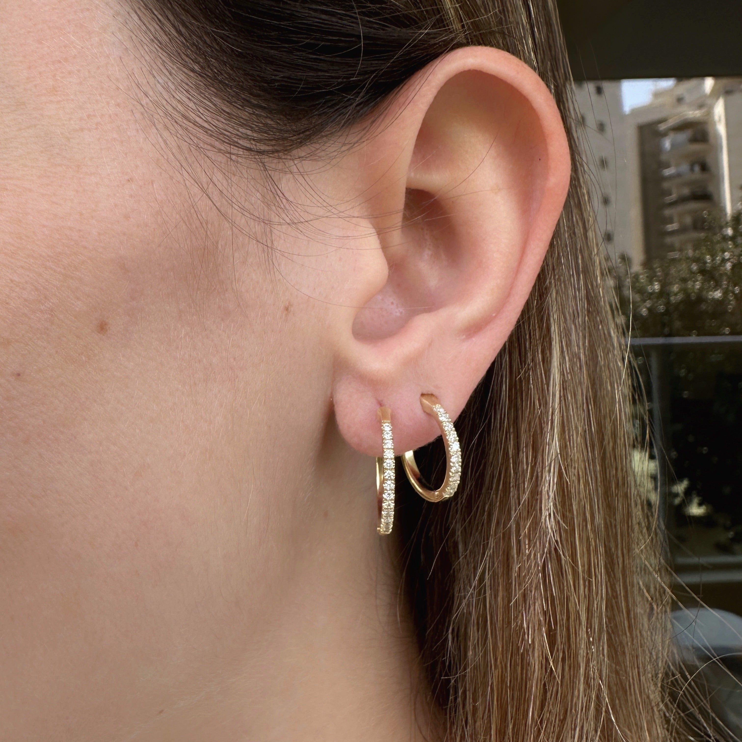Sparkly Hoops | S