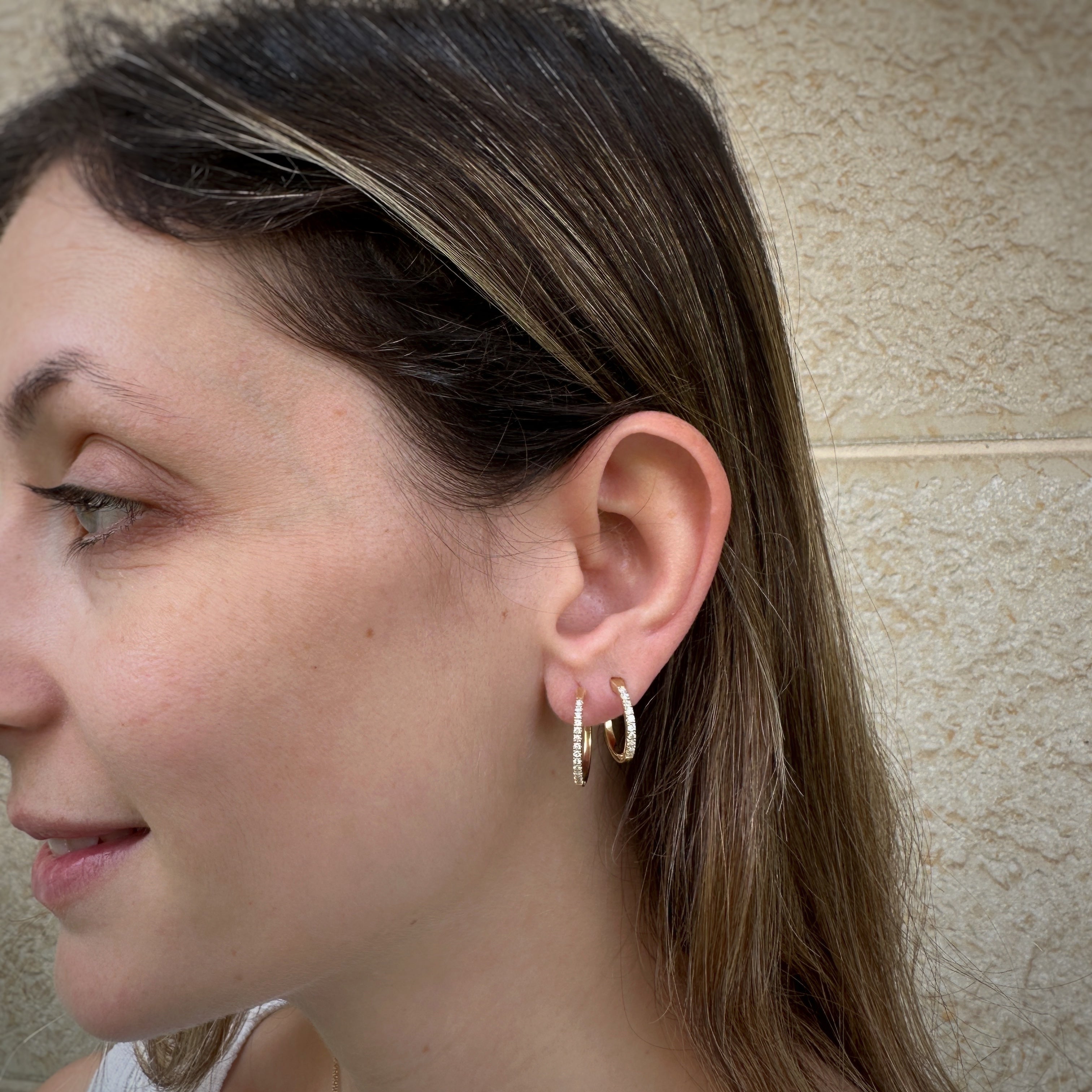 Sparkly Hoops | M