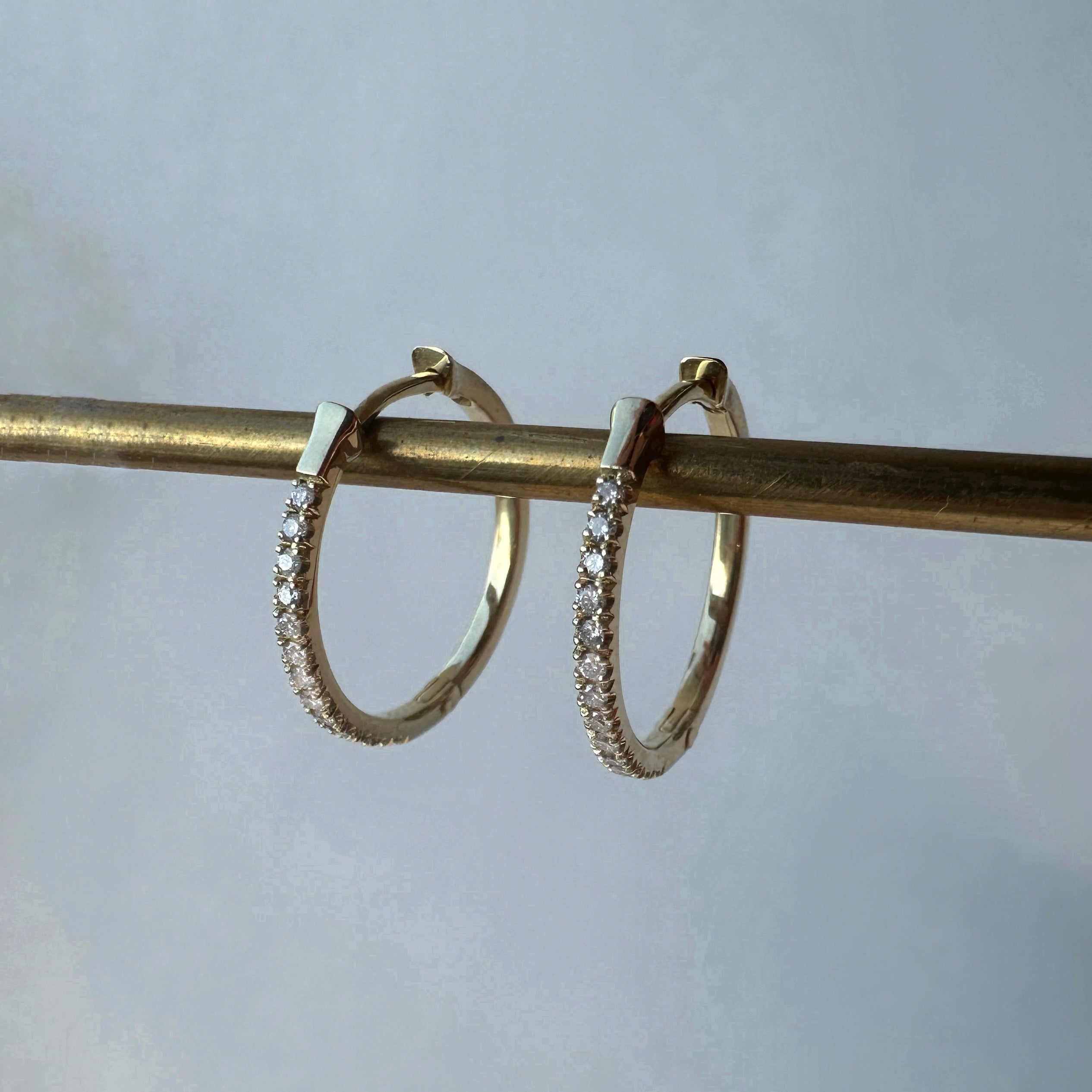 Sparkly Hoops | M