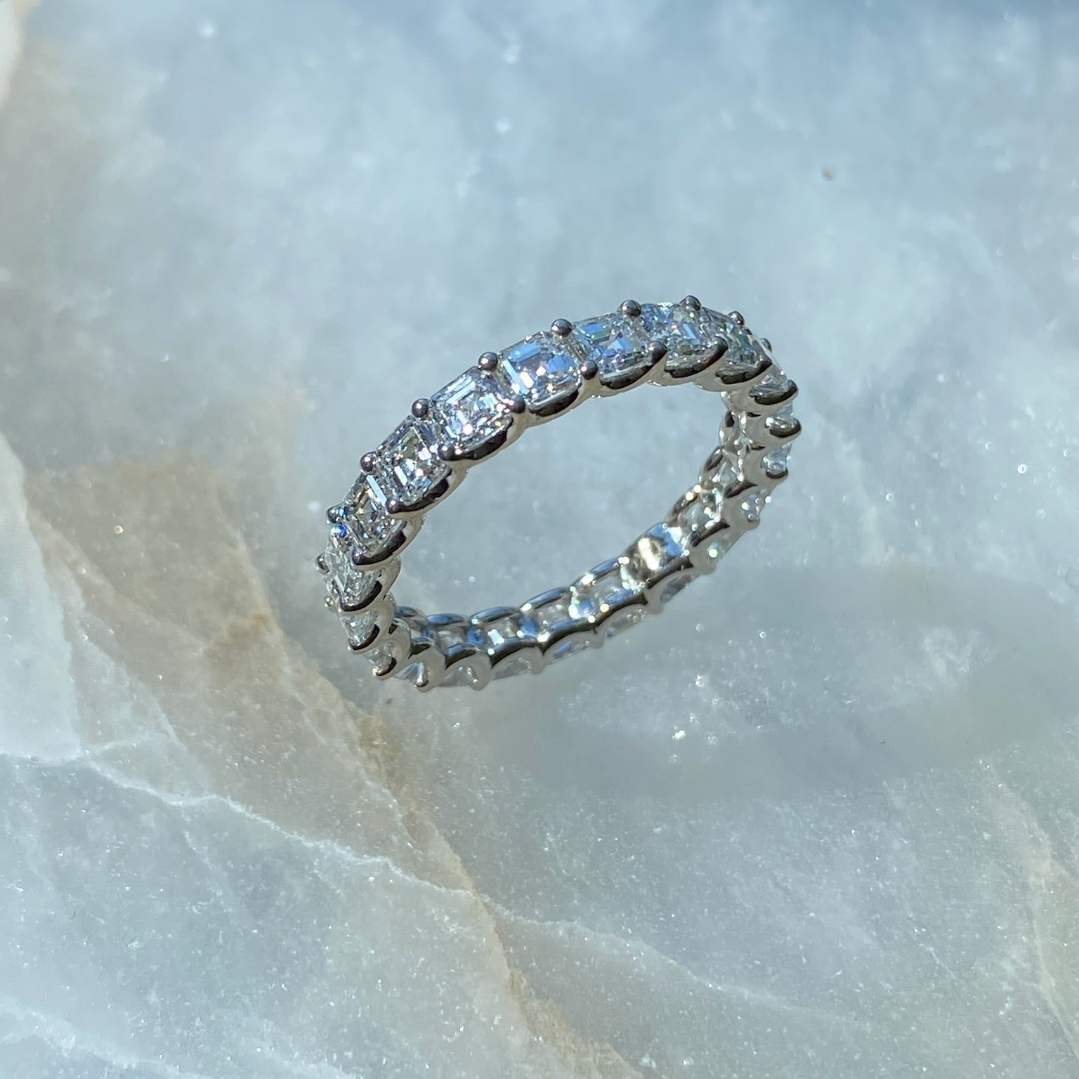 Asscher Cut Eternity Band | 0.20 CT