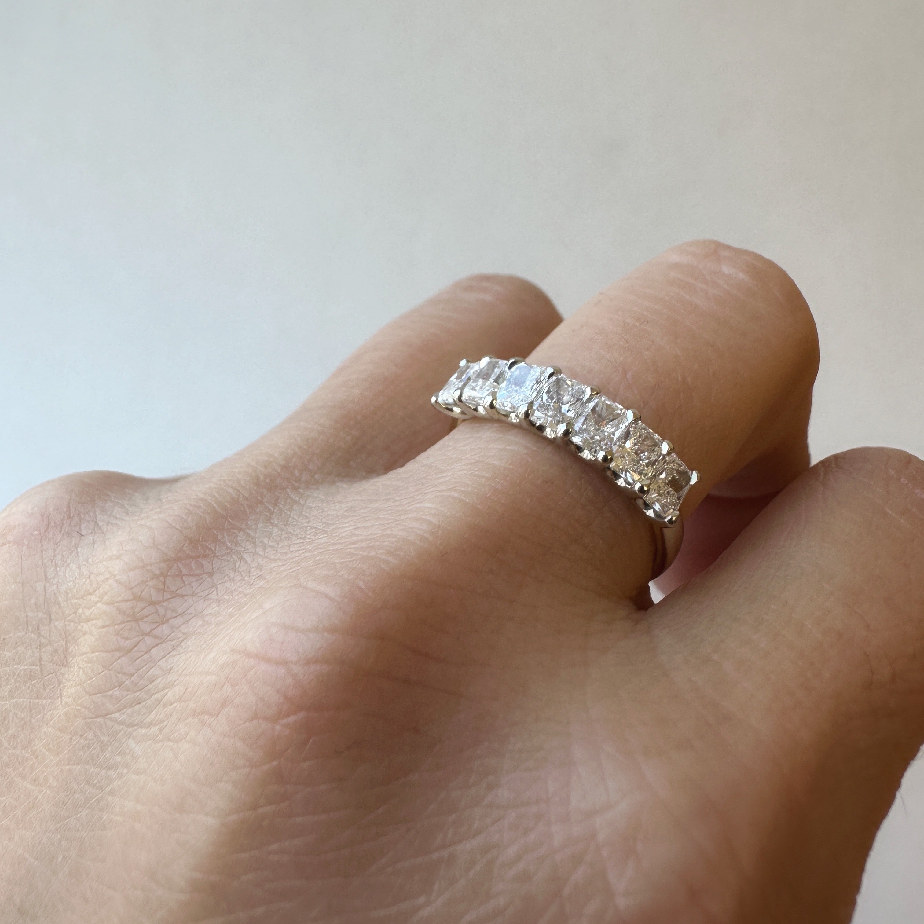 Seven Radiant Cut Band