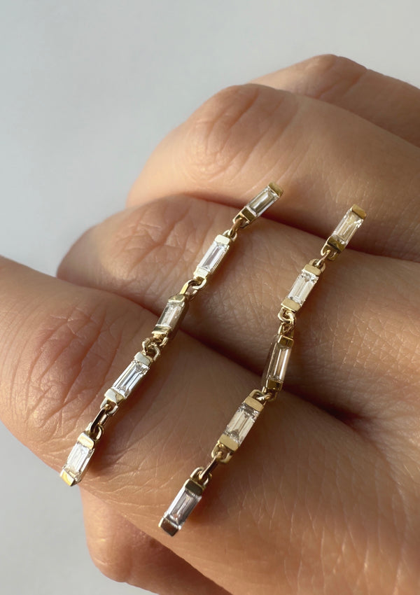 My Wild Baguettes - Drop Earrings