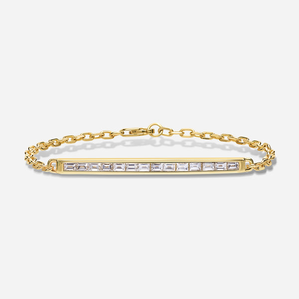 Baguette Heaven | Bezel Bar Bracelet