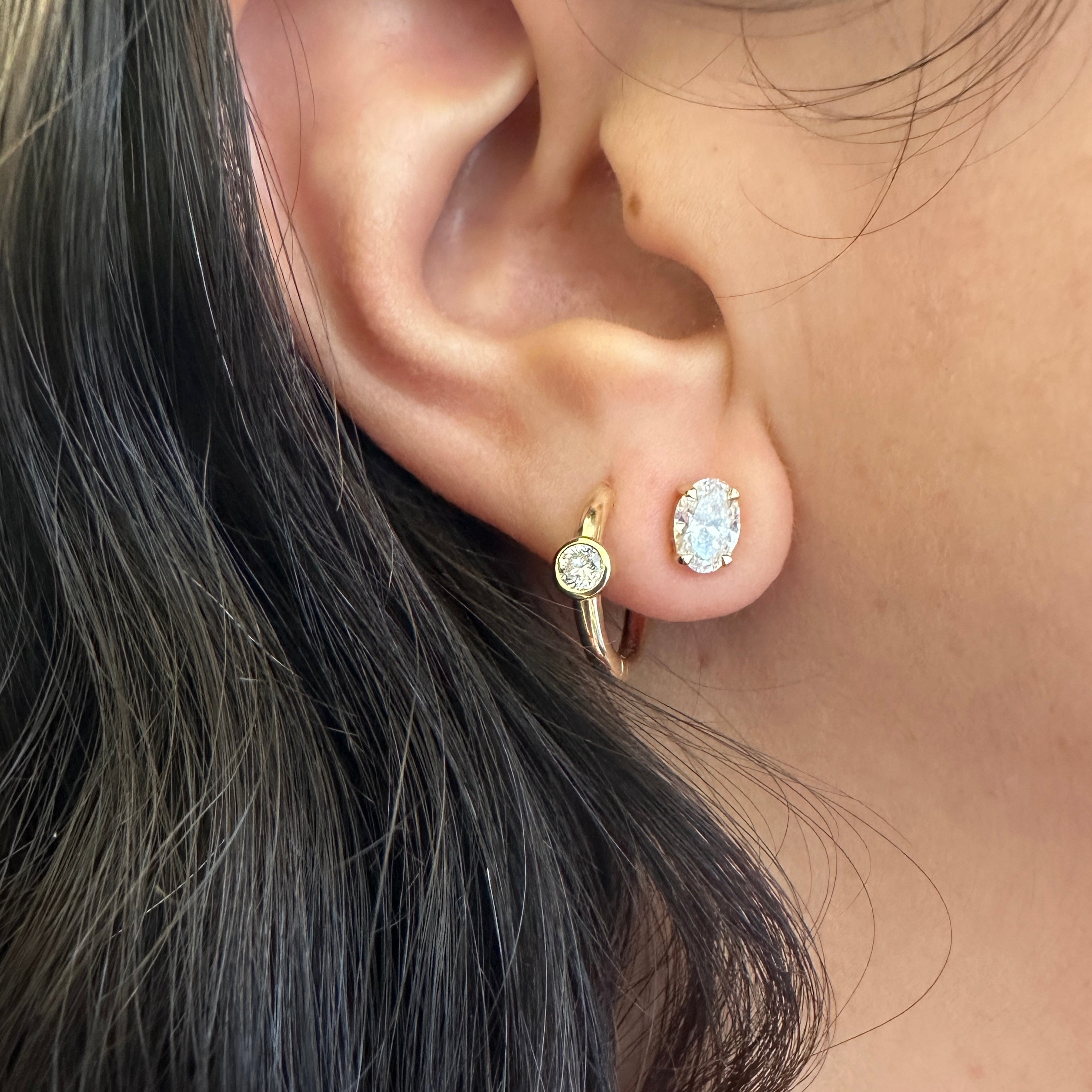 Oval Studs