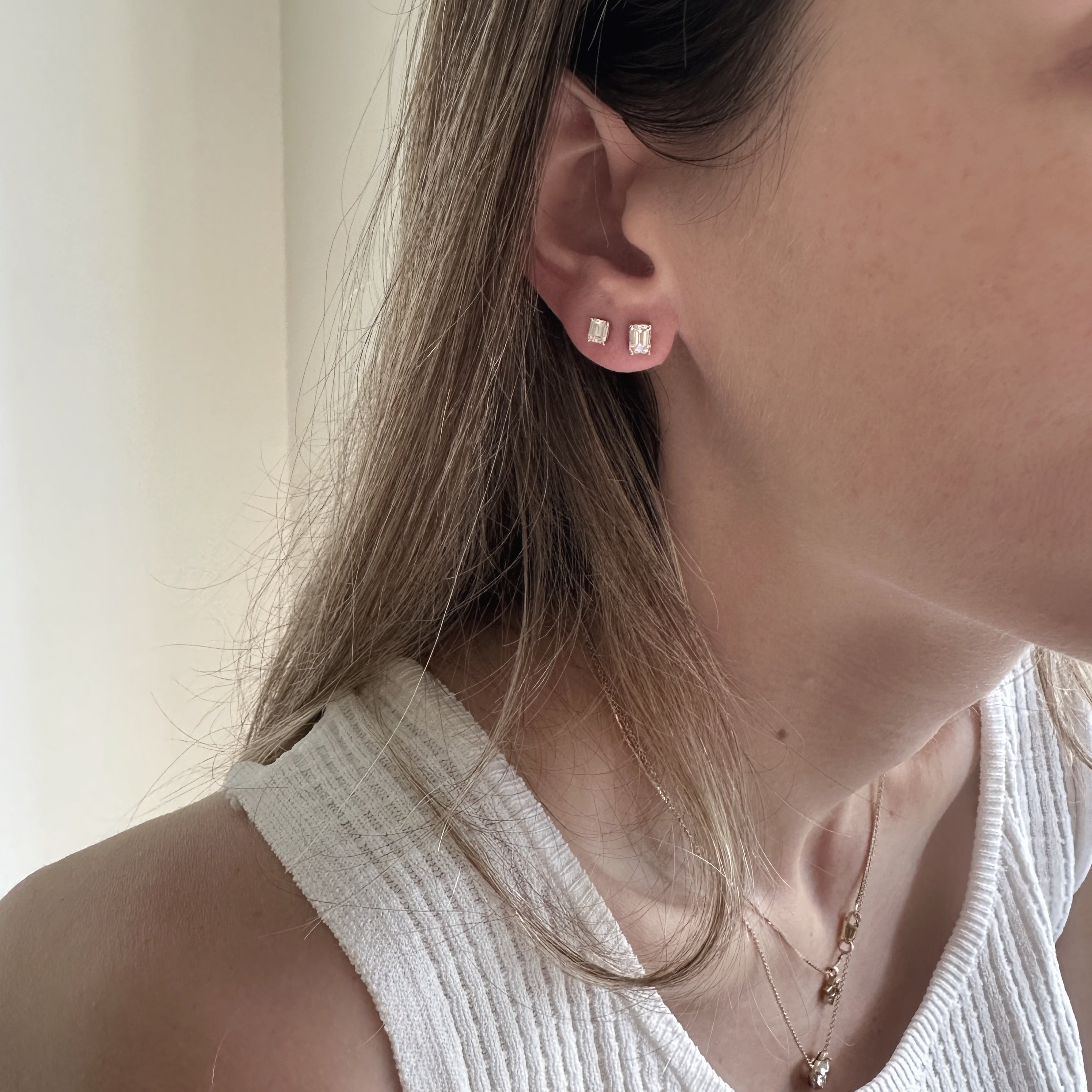 Emerald Studs
