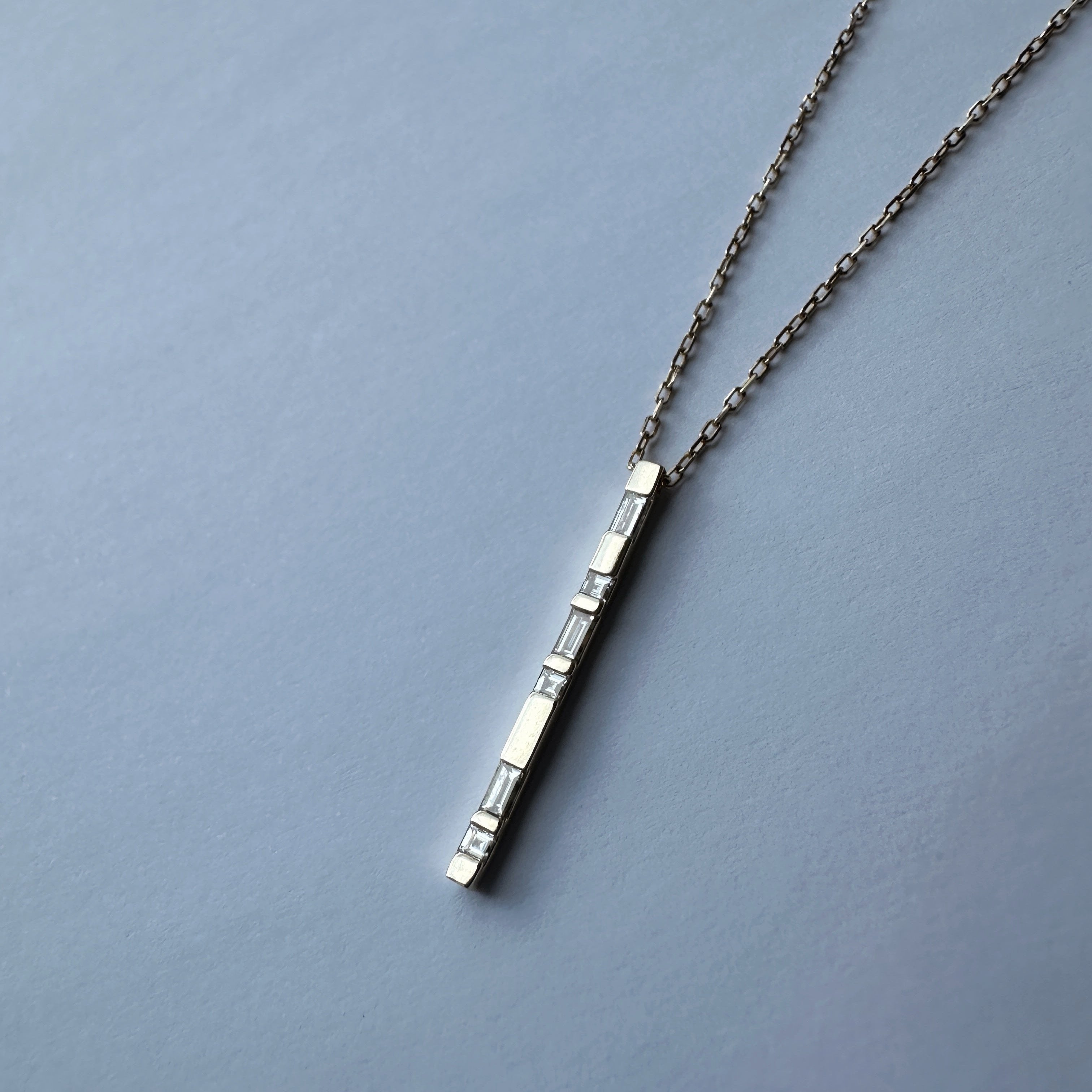 Step Bar Necklace